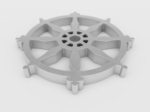buddhism symbol 3D-Modell