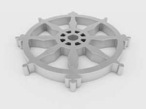 buddhism symbol 3D Model