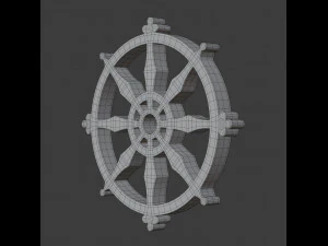 buddhism symbol 3D Model