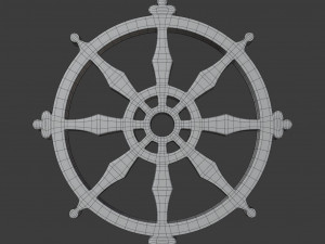 buddhism symbol 3D-Modell