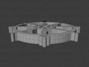 buddhism symbol 3D Model