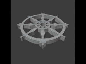 buddhism symbol 3D-Modell