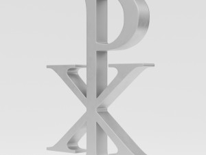 chi rho labarum symbol 3D मॉडल