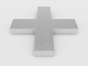 greek cross symbol Modèle 3D