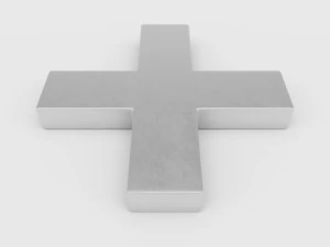 greek cross symbol 3D Model