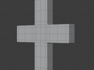 greek cross symbol Modèle 3D