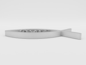 ichthys symbol 3D Model