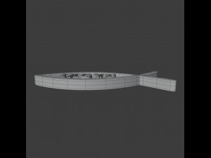 ichthys symbol 3D Model