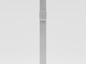 latin cross symbol Modello 3D