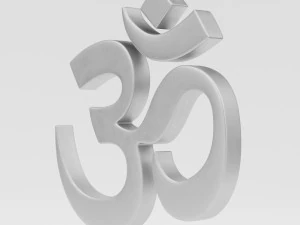 힌두교의 상징 3D 모델