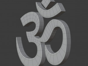 hinduism symbol 3D-Modell