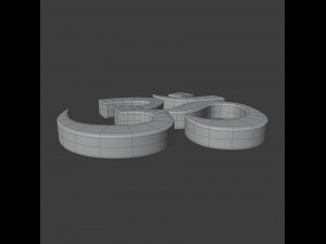 hinduism symbol 3D-Modell