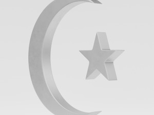 islam symbol 3D Model