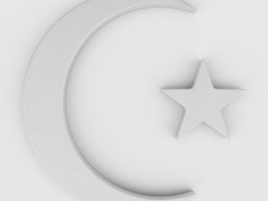islam symbol 3D Model