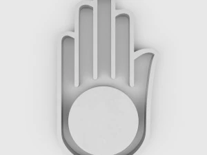 jainism symbol 3D Model
