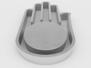 jainism symbol 3D Model