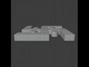 jainism symbol 2 3D Model
