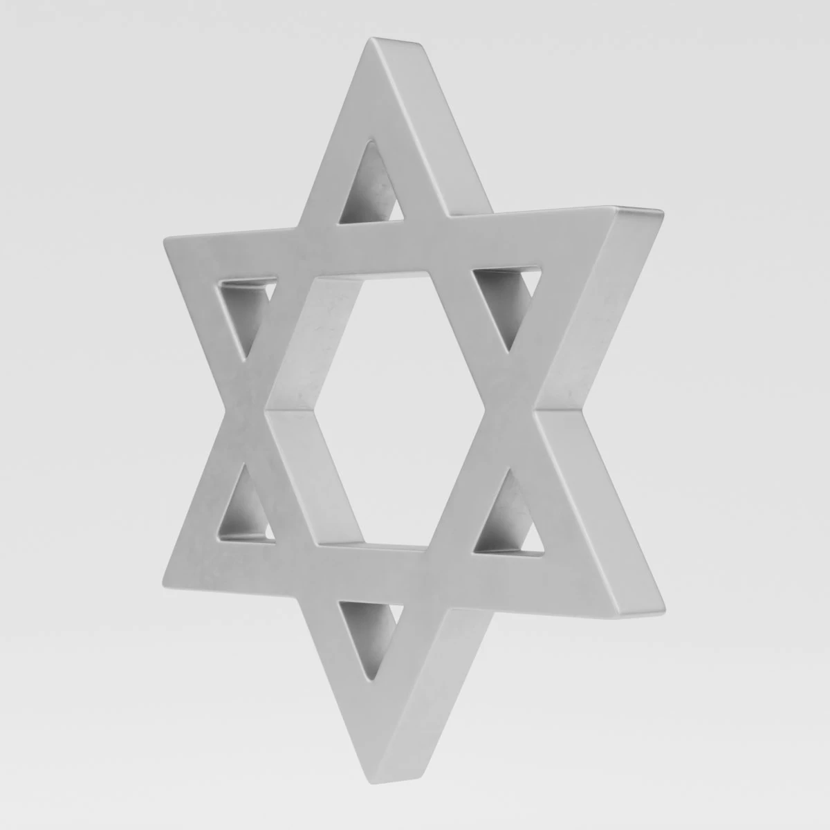 judaism symbol 3D Model .c4d .max .obj .3ds .fbx .stl .blend