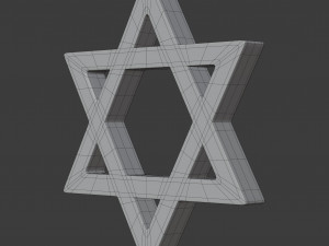 judaism symbol 3D Model