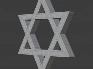 judaism symbol 3D Model