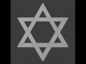 judaism symbol 3D Model