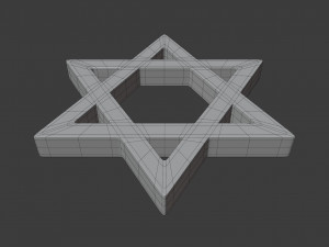 judaism symbol 3D Model