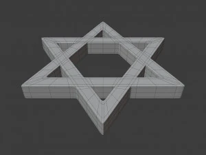 judaism symbol 3D Model