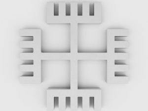 paganism symbol 3D Model