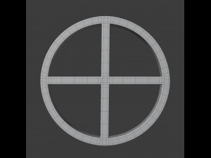 paganism symbol 3 Model 3D