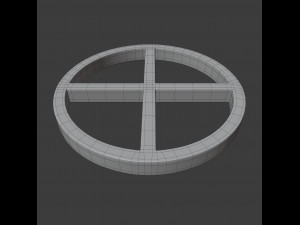 paganism symbol 3 Model 3D