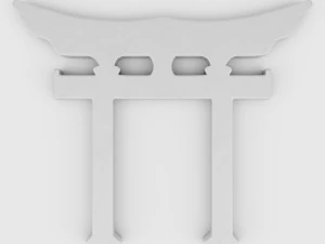 shinto symbol 3D Model