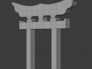 shinto symbol 3D मॉडल