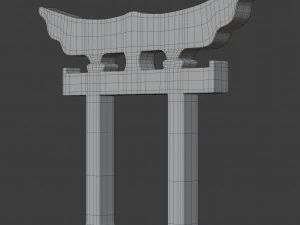 shinto symbol 3D Model