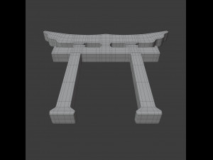 shinto symbol 3D मॉडल