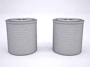 marble candle holder Modelo 3D