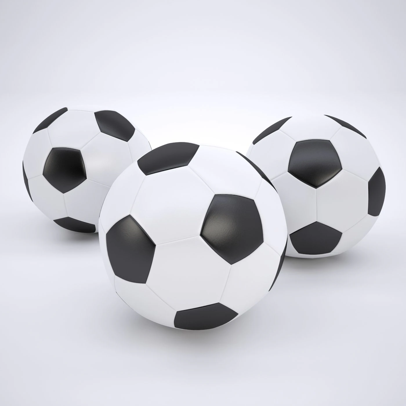 soccer ball 3D Model .c4d .max .obj .3ds .fbx .stl .blend 