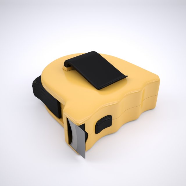 tape measure 3D 模型 .c4d .max .obj .3ds .fbx .stl .blend 