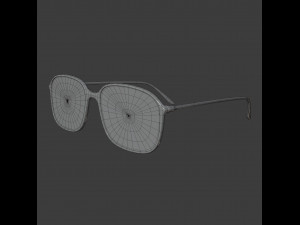 capsule glasses Modelo 3D