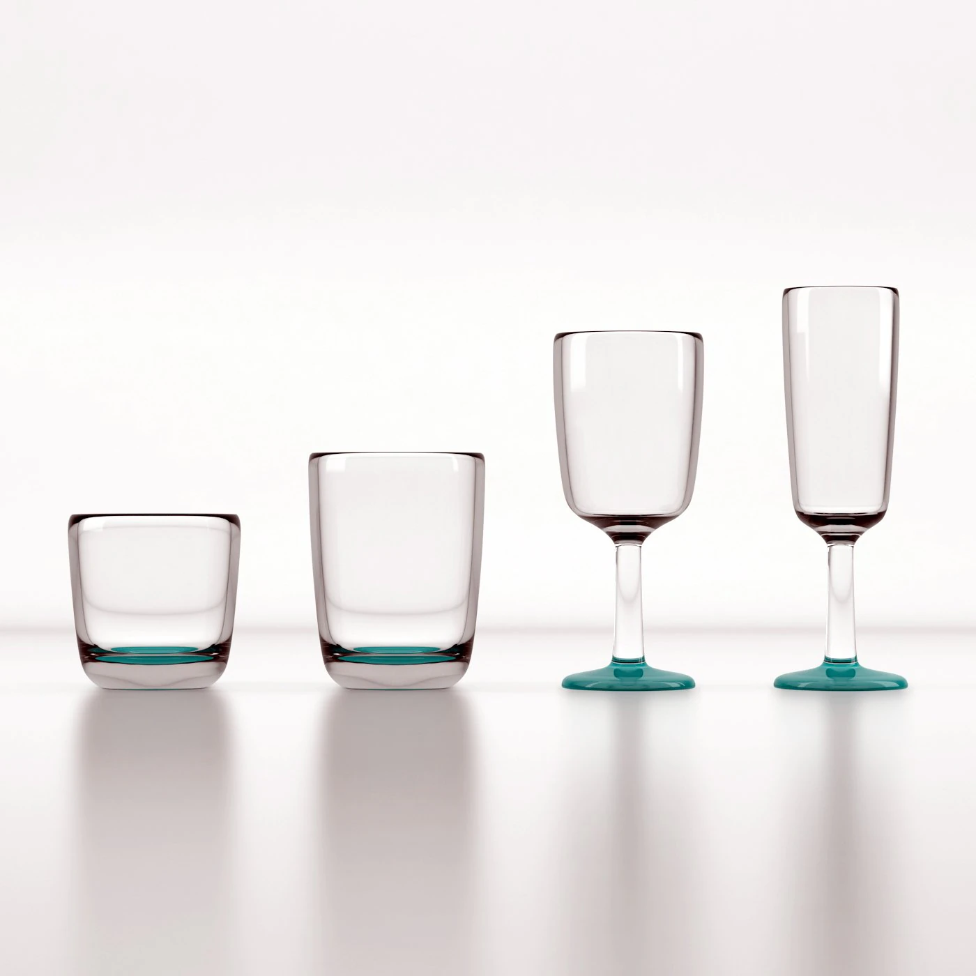 ヤシのガラス製品 3Dモデル .c4d .max .obj .3ds .fbx .stl .blend 