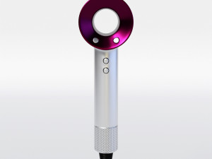 dyson supersonic hair dryer 3D Model