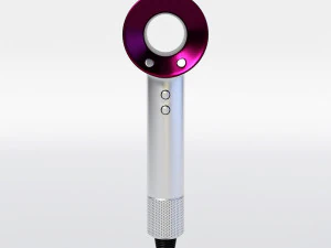 dyson supersonic hair dryer 3D Model