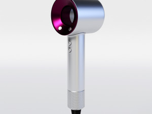 dyson supersonic hair dryer 3D Model
