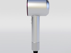 dyson supersonic hair dryer 3D Model