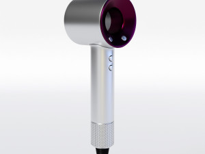 dyson supersonic hair dryer 3D Model