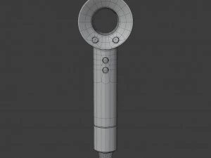 dyson supersonic hair dryer 3D Model