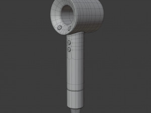 dyson supersonic hair dryer 3D Model