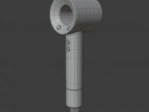 dyson supersonic hair dryer 3D Model