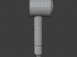dyson supersonic hair dryer 3D Model