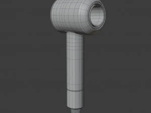 dyson supersonic hair dryer 3D Model