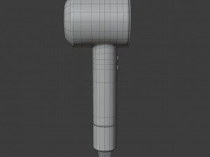 dyson supersonic hair dryer 3D Model